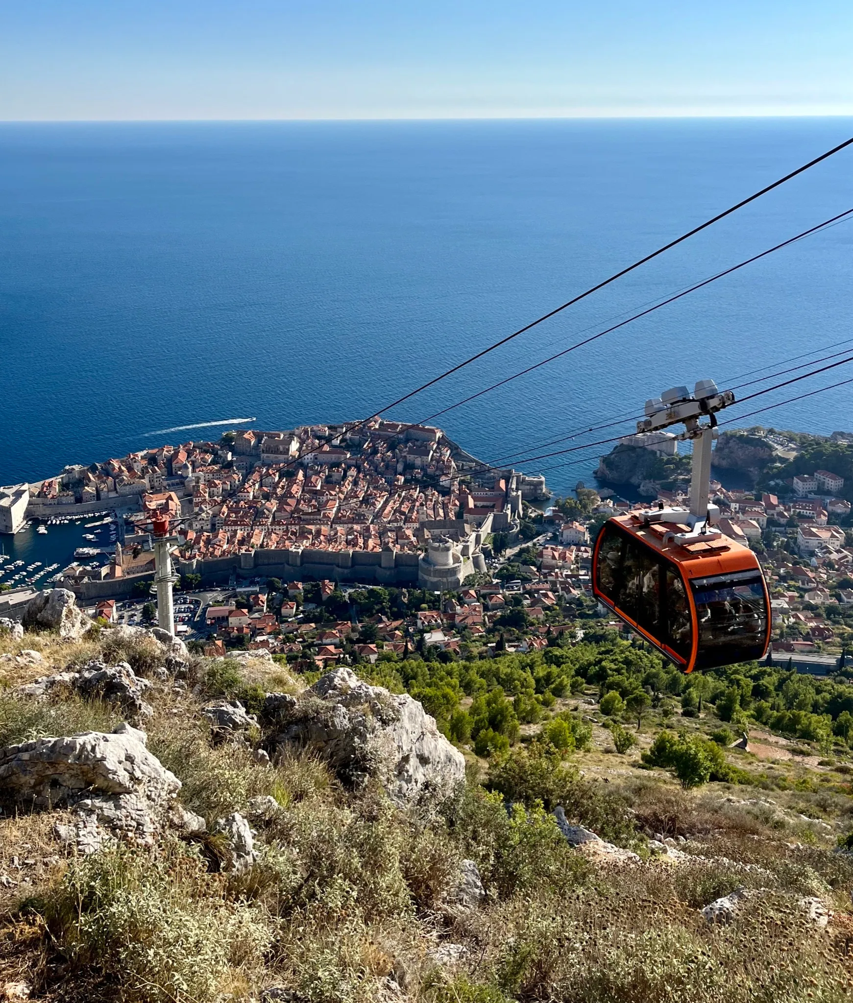 Lanovka na horu Srd