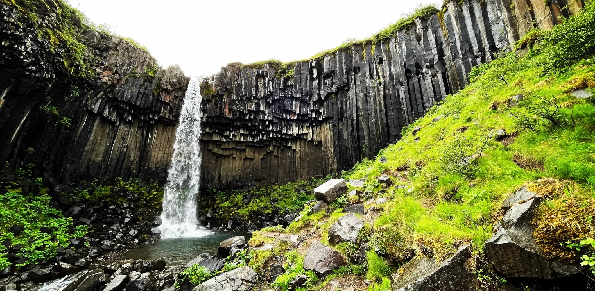 Vodopád Svartifoss